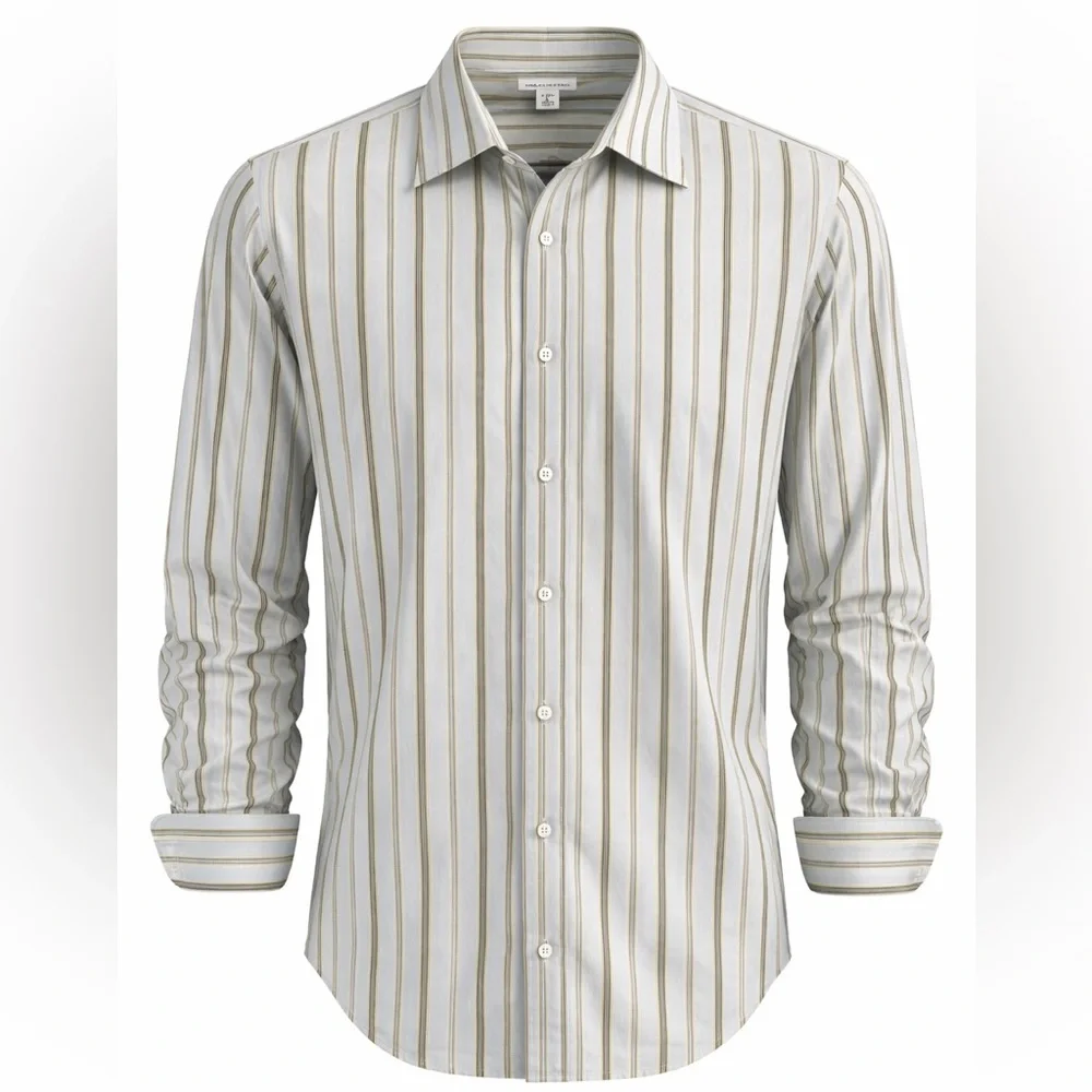 Banana Republic Men's‎ Striped Button Down Shirt Large 16–16.5